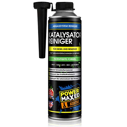 PowerMaxed Katalysator-Reiniger | Kraftstoff-Systemreiniger für Diesel und Benzin | 500ml