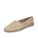 Rieker Damen Slipper M2279-60 beige Gr. 36