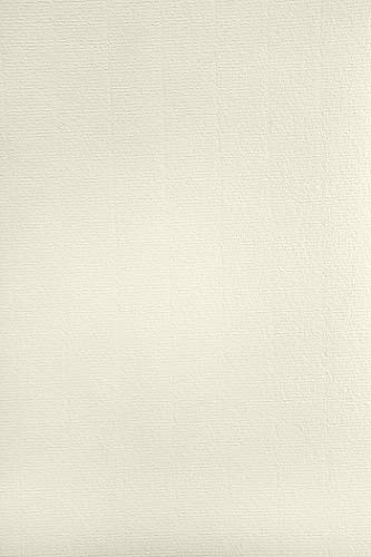 Netuno 50x Elfenbein Bastel-Papier gerippt mit Wasserzeichen DIN A4 297x 210mm 120g Aster Laid Ivory Briefpapier Effektpapier mit feiner Rippung Ausstattungspapier Designpapier Urkundenpapier