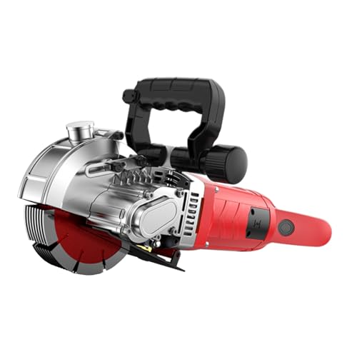 Elektrischer Mauernutfräser, 8300 W, mit einstellbarer Tiefe, Beton-Marmorschneider for Ziegel, Stein, Mauerwerk (220 V)