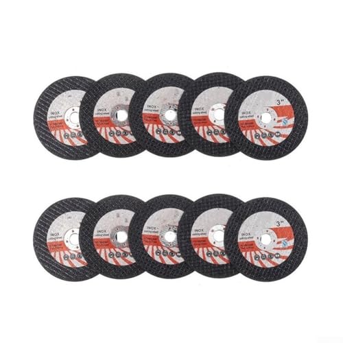 10pcs Mini Schneidescheibe Kreisharz Schleifscheibe 75mm für Winkelschleifer, Schleifscheibe für Schneidscheibe, Elektrowerkzeug