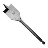 Ø 30 mm Holzbohrer Flachfräsbohrer Flachbohrer Bohrer 1/4" Sechskant Aufnahme