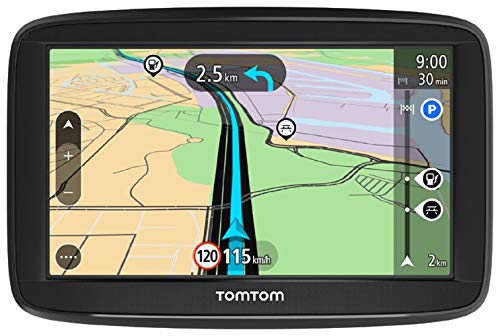 TomTom 1AA5.002.01 Start 52 Europe Traffic Navigationsgerät (10,9 cm (4,3 Zoll), Lifetime Maps, Fahrspurassistent, 3 Monate Radarkameras, Karten von 45 Ländern Europas)