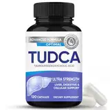 TUDCA Kapseln, Ultra Strength TUDCA Supplement 2000mg, Liver, Digestive Cellular Support, 120PCS