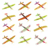 Gleitflugzeuge Set 30 Stück Flugzeug Styropor Kinder Styroporflieger Kinder Flieger Styropor Kinder Einzeln Verpackten Segelflugzeug Styropor Flugzeuge für Kinder Kindergeburtstag Gastgeschenke