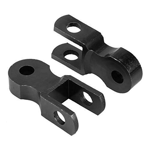 Qiilu 2 Stücke Stoßdämpfer Riser, Stoßdämpfer Riser 5 cm Erhöhung Gerät Pad (Ohne Schraube)