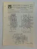 Blaupunkt-Heimradio: Steuergerät I 23450 / Steuergerät II 23460 / Lautsprecherbox 23950, Serie U - Abgleich, Seilzug und Schaltbild