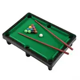 Mini-Pool-Tischspiel, Billardtisch Billardtisch-Set, tragbarer Spieltisch für drinnen und draußen, für Kinder und Erwachsene, tragbarer interaktiver Stressabbau (S)