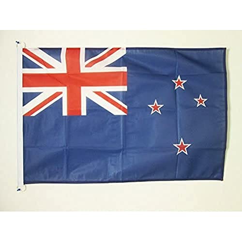 FLAGGE NEUSEELAND 90x60cm - NEUSEELÄNDISCHE FAHNE 60 x 90 cm Aussenverwendung - flaggen AZ FLAG Top Qualität