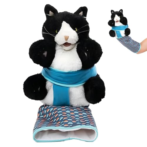 Generisch Katzenpuppen Wrestler, Katzen Wrestling Spielzeug Puppe, Katzen Interactive Hand Puppet Wrestler Spielzeug, Katzenarm Wrestle Spielzeug, für Langeweile BustingTraining und übung