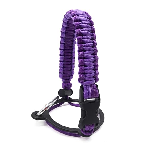 RVHAOODI Wasserflasche Kordelsträger Gurtgriff Griff Griff Carabiner isoliertes Flaschenhandle Wege Mündungen Flasche Gurt Schnurflasche Kabelschnüre Gurt Gurt