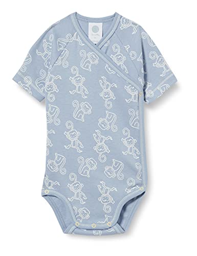 Sanetta Baby-Jungen Wickelbody blau Kleinkind Unterwäsche-Satz, Mood, 50