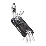 Topeak Herren Hexus X Mini Werkzeug, schwarz, 21 Funktionen