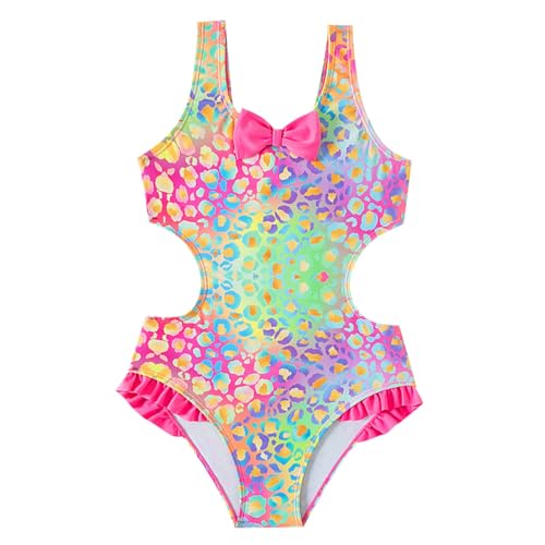 EWFAS Kinder Badeanzug Mädchen Einteilige Badeanzüge Strand Badeanzug Schwimmanzug Leichter und Schnell Trocknender Swimsuit Bademode Badeanzüge Schwimmanzug Sommer Strand