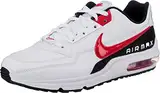 Nike Herren Air Max Ltd 3 Sneakers, White University Red Black, 44 EU