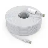 ANNKE 18m/60ft Ethernet Kabel Netzwerkkabel für PoE Kameras, Computer, Heim- und Büronutzung, 100 Mbit/s hohe Übertragungsgeschwindigkeit, Wetterfest für Outdoor PoE IP Kamera Kabel