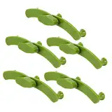 DIKACA 5 Stück Zweigform-Werkzeug Ausbildung Glied Gartenpflanzenklammern Pflanzenzweige beugen Bieger Baum Pflanzenstützclips Pflanzenversorgung Branchentrainer Green