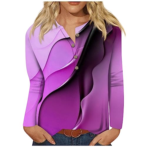 Damen Sommer Lässige Bluse Bluse Damen Only Damen Shirt Damen Spaghetti Top Damen Tshirt Damen Meine Bestellungen Anzeigen Oberteile Damen Sommer Musselin Leinenbluse Damen Sommer（3-Purple,5XL）