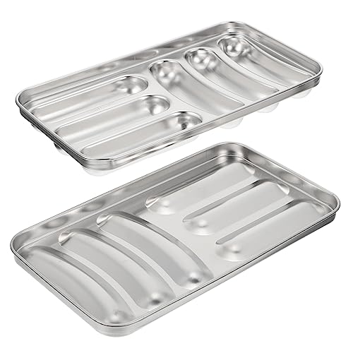 MAGICLULU Wurstform Aus 304 Edelstahl Für Schinken Wurst Baby-hotdog-backform Antihaftbeschichtet Robustes