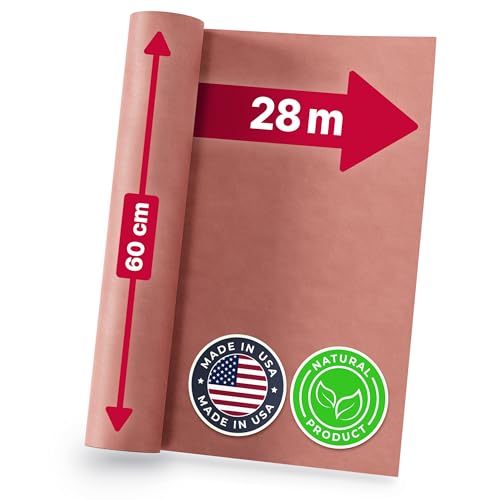HOLY SMOKE® USA Butcher Paper 60 cm x 28 m - Metzgerpapier zum Grillen für saftiges Fleisch durch Low & Slow BBQ - Made in USA