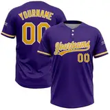 Personalisierte Softball Trikot für Herren Damen Kinder Individuelle Baseball Trikot Hip Hop Shirts Druck Name Nummer Logo, Geschenke für Baseball-Liebhaber