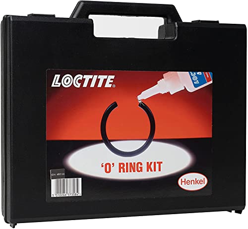 Loctite 406 O-RING Kit, Notfall-Reparatur von O-Ringen, O-Ring Set mit Loctite 406 Kleber, Werkzeug-Set für die Herstellung von O-Ringen, 1x O-Ring Kit