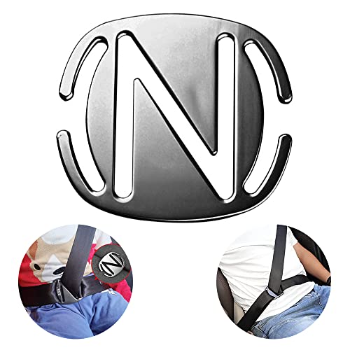 Auto Sicherheitsgurt-Clips, Auto Sicherheitsgurt Einstell-Clips, Metall Auto Sicherheitsgurt Verriegelung Clip Sicherheitsgurt Schulterstopper Schnalle zum Entspannen Schulter Nacken