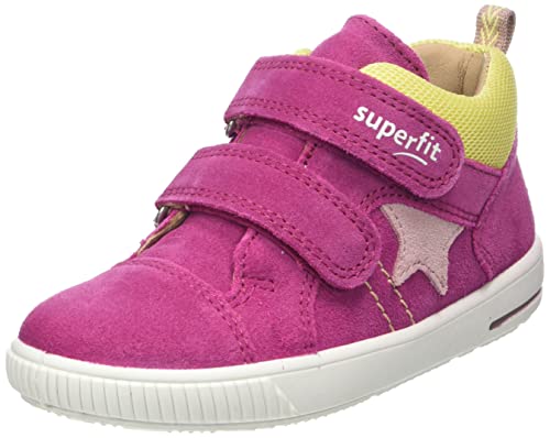 Superfit Mädchen Moppy Lauflernschuhe, Pink Rosa 5500, 22 EU