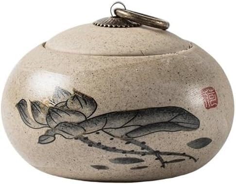 Keramik-Vorratsdose, grobe Keramik-Teedosen, versiegelte Keramikdosen, Medikamentendosen, Haushalts-Teebeuteldosen, Kaffeebohnendosen, Lebensmittelaufbewahrungsbehälter
