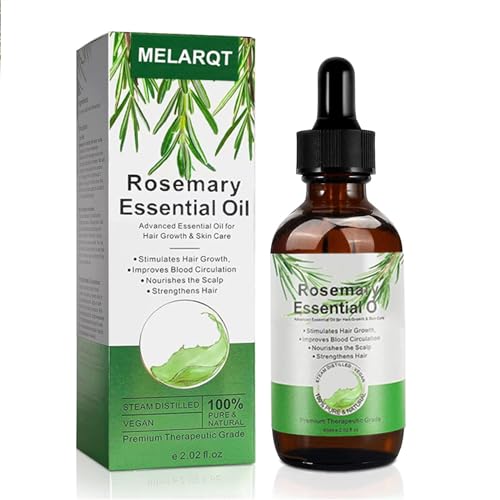 Hair Essential Oil, Rosmarinöl Haare, Rosemary Oil for Hair, Bio Rosmarin Öl für die Pflege der Haare, Ätherisches Rosmarinöl für Männer und Frauen