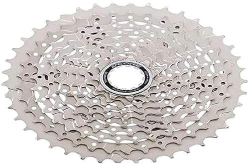 SHIMANO Unisex-Adult Cassette 10v 11-42 CS-M4100 Fahrradkassetten und Kiefernkerne, Mehrfarbig, One Size