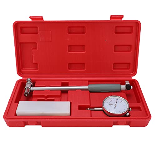 Dial Bore Gauge, Innendurchmesser Messuhr Set 50-160mm Messuhr Bohrungslehre Zylinder Tool Kit mit magnethalter, 0.01mm hoher Genauigkeit, mit box