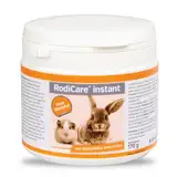 Alfavet RodiCare instant Päppelfutter für geschwächte appetitlose Zwergkaninchen, Meerschweinchen, Kleinnager, Alleinfuttermittel mit gesunden Kräutern, 170 g mit Dosierlöffel