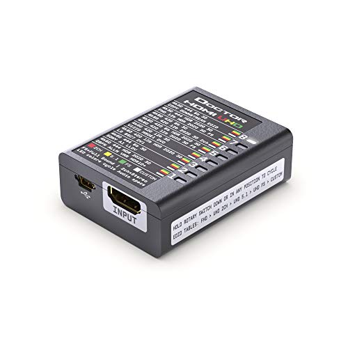 HDFury HDF0130 Dr. HDMI 4K - HDMI EDID Manager / Emulator, löst alle Handshake Probleme bis HDMI 2.0b, 8 cm x 5 cm x 3 cm