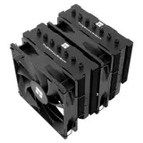Thermalright Phantom Spirit 120 SE BLACK CPU Luftkühler, 7 Heatpipes CPU-Kühler, zwei 120mm PWM Lüfter, AGHP 4.0 Technologie, für AM4/AM5&Intel 1851/1700/1150/1151/1200, PC Kühler Tower
