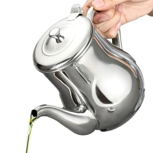 Küchenfettträger – Wasserlieferant, Soja-Behälter, mit Zapfhahn, Olivenextrakt-Behälter, Flasche für Zuhause, Restaurant, Essigausgießer, , Sojasauce Dosierflasche, Gewürzlieferant