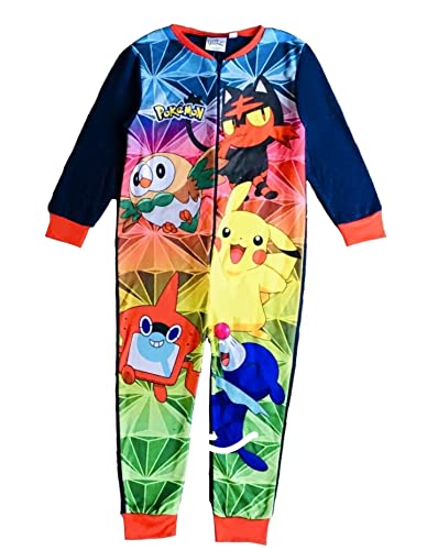 Pokemon Jungen Einteiler, Navy, Alter 7-8 Jahre