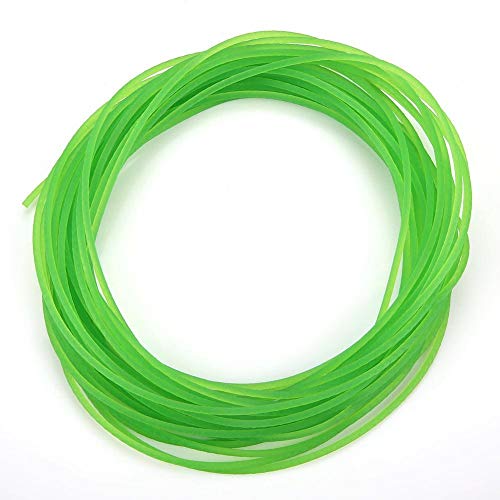 Polyurethan PolyurethanRundriemen, PU-Rundriemen mit rauer Oberfläche PU-Antriebsriemen für den Antrieb (grün)(2mm*10m)