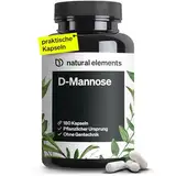 D-Mannose – 180 Kapseln – 1800mg D-Mannose pro Tagesdosis – vegan, optimal dosiert, ohne unerwünschte Zusätze – in Deutschland produziert & laborgeprüft