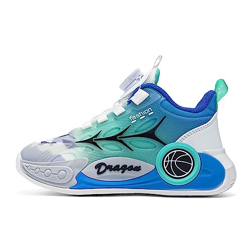 CZHIHANEG Neue Kinder Basketballschuhe Kinder Sportschuhe Twist Schnalle Turnschuhe Jungen und Mädchen Basketballschuhe