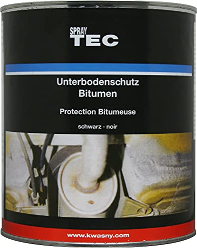 AutoK Unterbodenschutz - Unterbodenschutz Bitumen Streichlack, 2500 g, schwarz - Schutz vor Steinschlag, Salz, Rost, Wasser uvm