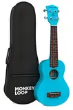 Monkey Loop Stone Blue Ukelele Soprano