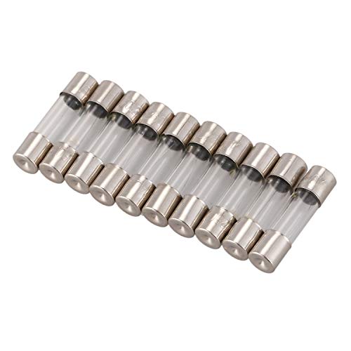 Zyeatary 10Pcs 250V 0.2A 200mA Schnell flink Glassicherungen Tubes 5mm x 20mm