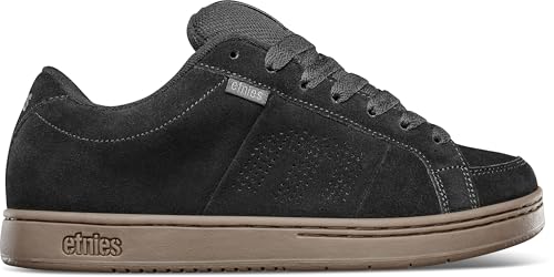 Etnies Herren Kingpin Skate-Schuh, Schwarz/Dunkelgrau/Gummi, 44 EU