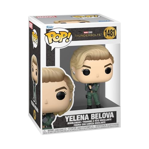 Funko Pop! Marvel: Thunderbolts - Yelena Belova - Vinyl-Sammelfigur - Geschenkidee - Offizielle Handelswaren - Spielzeug Für Kinder und Erwachsene - Movies Fans - Modellfigur Für Sammler und Display