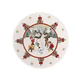 Villeroy & Boch – Toy's Fantasy Schale Groß "Schneemann" Bunt, Bowl, Weihnachtsschale, Servierschale, Weihnachtsgeschirr Toys, Weihnachtsdeko Keramik, Premium Porcelain