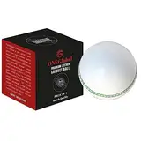 ONEGlobal Premium-Cricketball aus Leder, 100 % handgefertigt, 156 g, 4-teilige Konstruktion, ideal für Spiele und Übungen, 1 Stück, Weiß