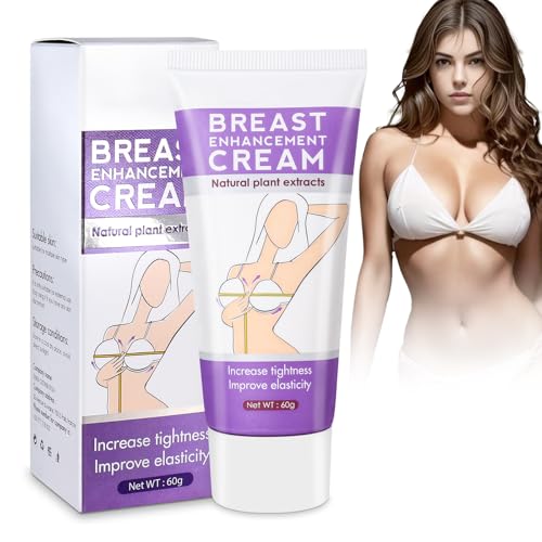 Rostblant Brustvergrößerungscreme: Natürliche Inhaltsstoffe für schnelles Wachstum und größere, straffere, festere und vollere Brüste - Brustpflege für schlaffe Brüste