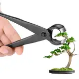 Uadme Konkavschneider Bonsai, 210mm Bonsaischere aus Manganstahllegierung, Professionelle Bonsai Werkzeug, zum Entfernen Kleiner Äste, Vorsprünge und Knollen