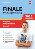 FiNALE - Prüfungstraining Mittlerer Schulabschluss Nordrhein-Westfalen: Deutsch 2025 Arbeitsbuch mit Lösungsheft